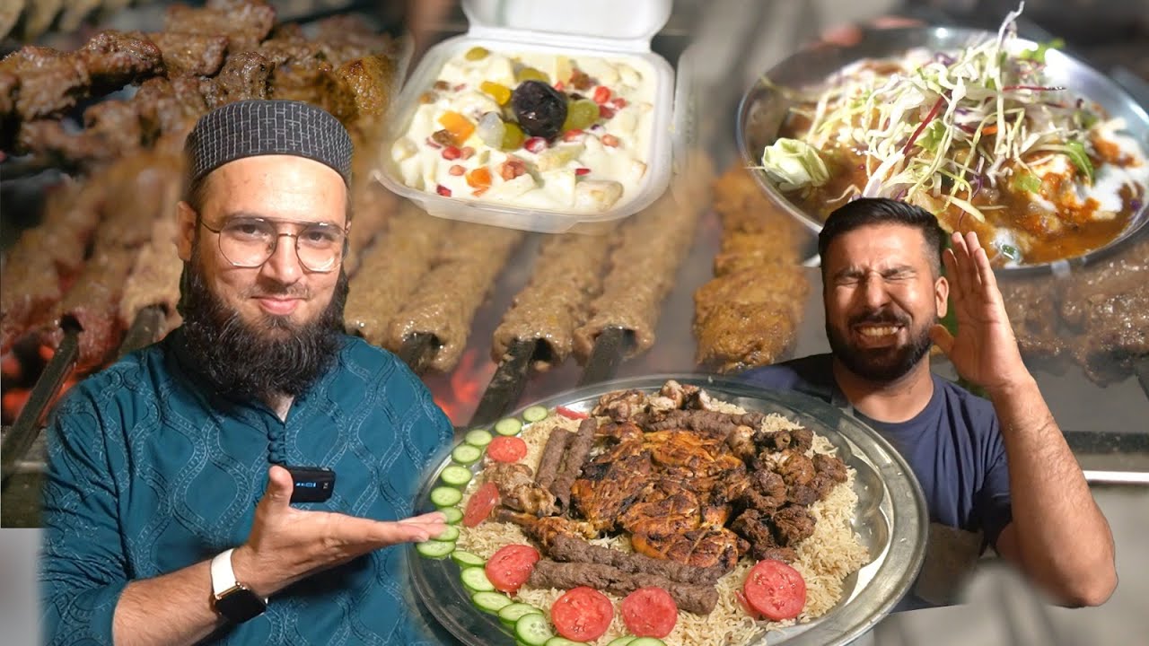Finest BBQ in Lahore | Courtyard Grill | Jamal Dahi Bhallay Faisal Town | Beef Undercut, Bihari Boti