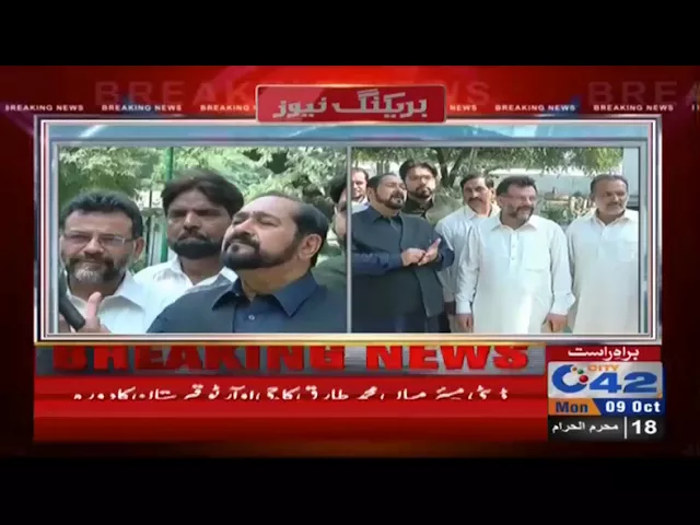 Deputy Mayor Mian Mohammad Tariq visited GOR 2 Graveyard