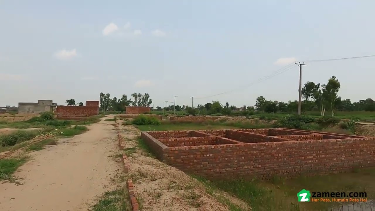 3 MARLA RESIDENTIAL PLOT FOR SALE SHAHZADA NEW ABADI LAHORE