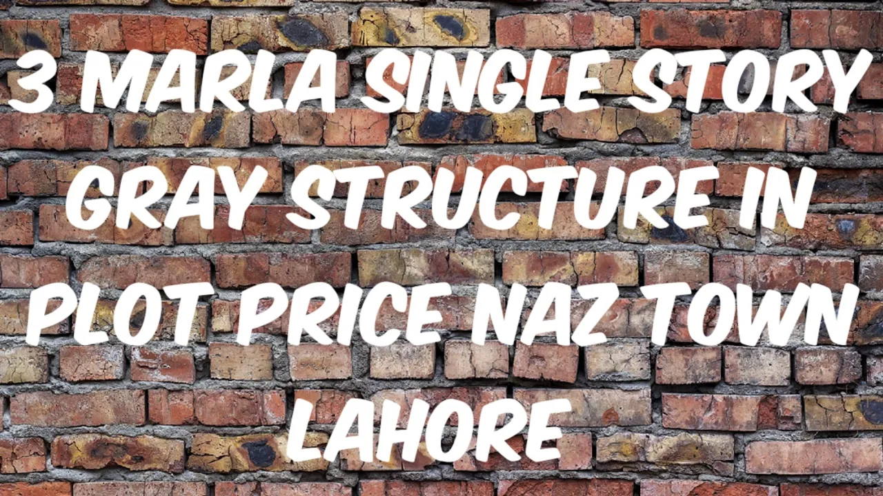 3 Marla House For Sale in Naz Town Lahore