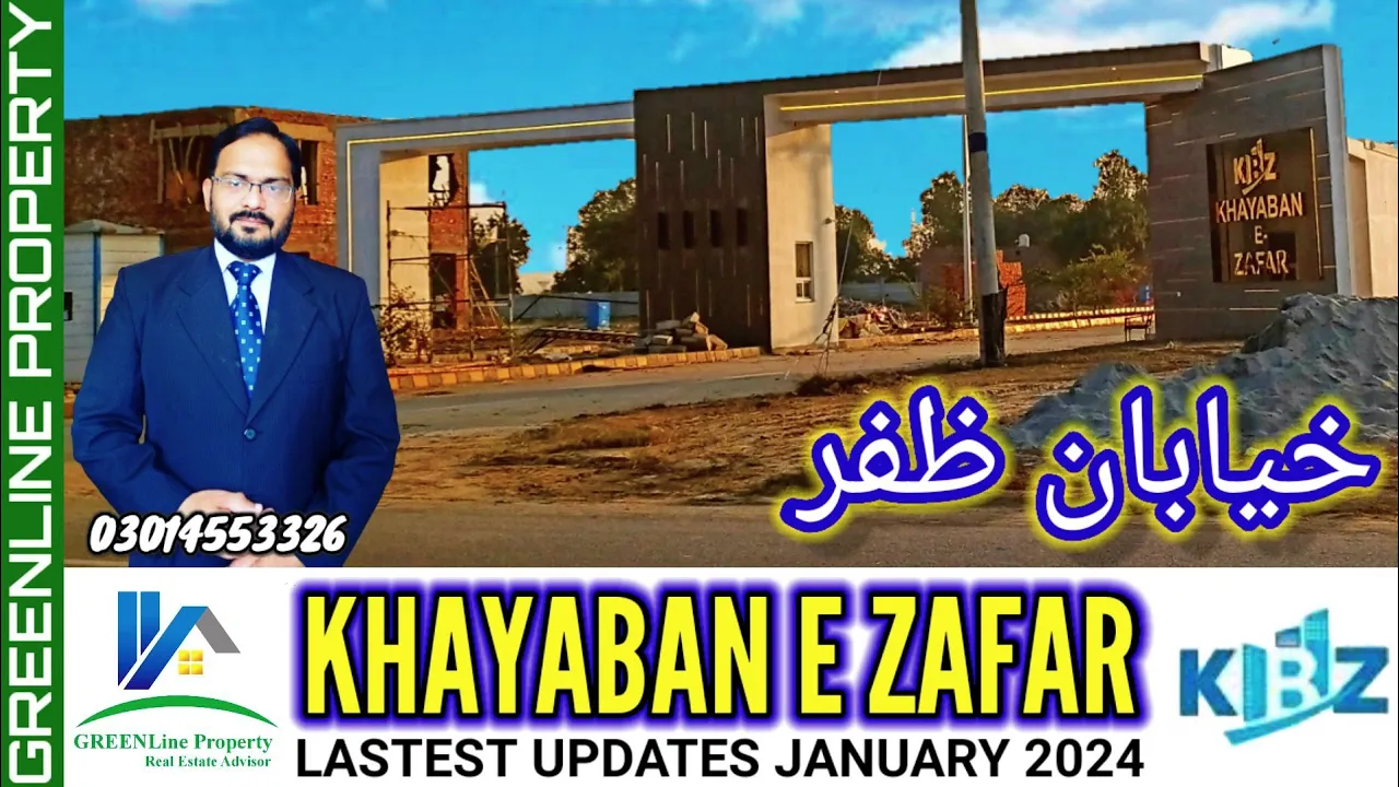 KHAYABAN E ZAFAR LAHORE | KBZ | Complete Review & Visit of Society | GREENLine Property