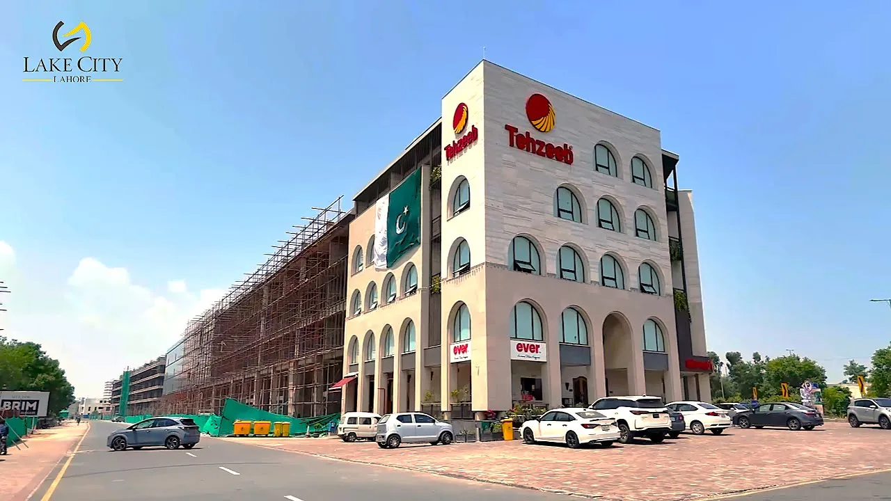 Lake City Lahore 2026 | Commercial Market, Mall & Grand Jamia Mosque Tour