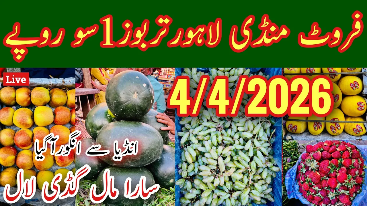 Badami Bagh Fruit Mandi, Fruit Mandi Lahore Update, Fruit Market Lahore, Fruit Mandi Rate, Mr Phirtu
