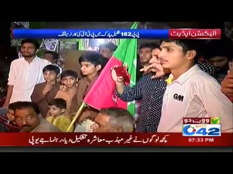 PP 162 PTI Candidates Corner Meeting in Shakeel Park