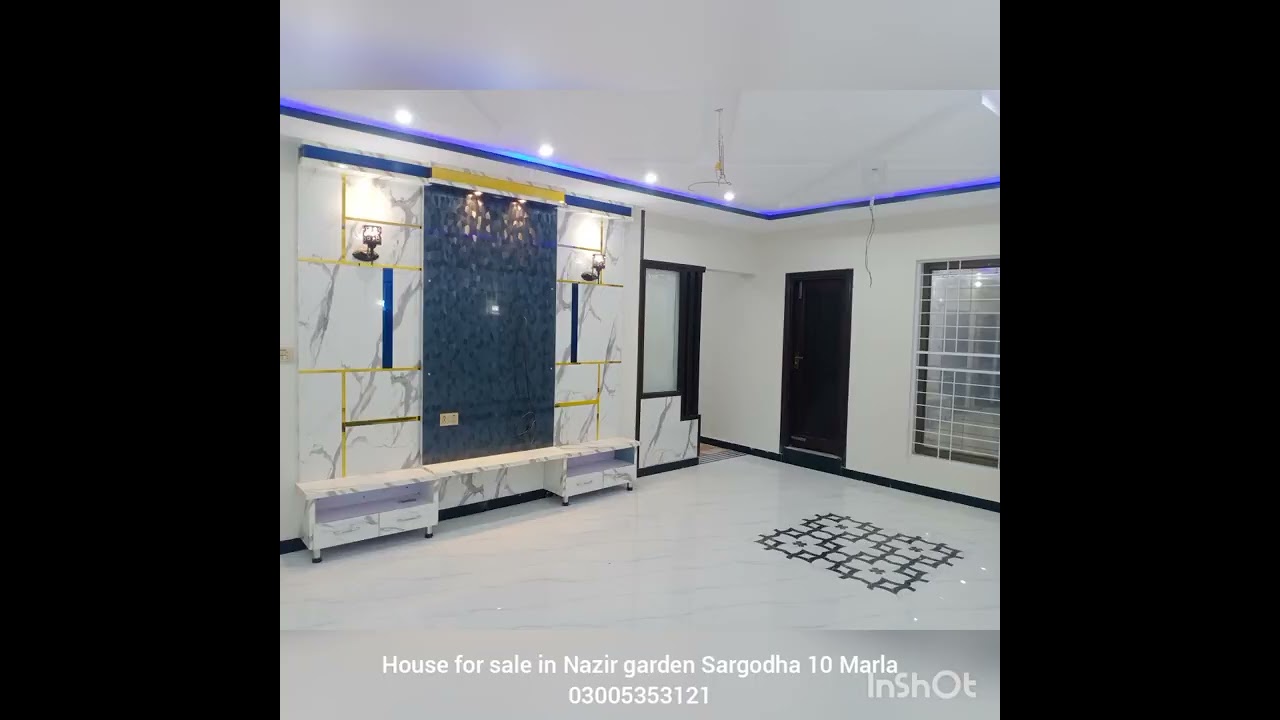 House for sale in Nazir garden Sargodha10 marla double story5 bad draw |03005353121