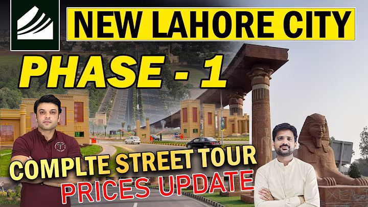 New Lahore City Phase 1 | Complete Street Tour & Prices Update | Latest Drone Footage | March 2025