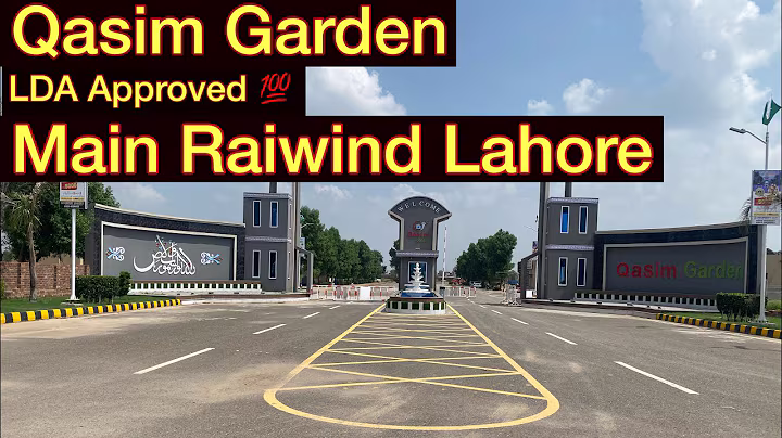 Qasim Garden Jia Baga Road Raiwind Lahore|Plots available on instalments|On ground plot available