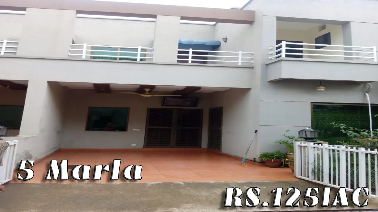 5 Marla 3 years old house for sale in cricketer villas new airport road  by Syed Brothers Lahore
