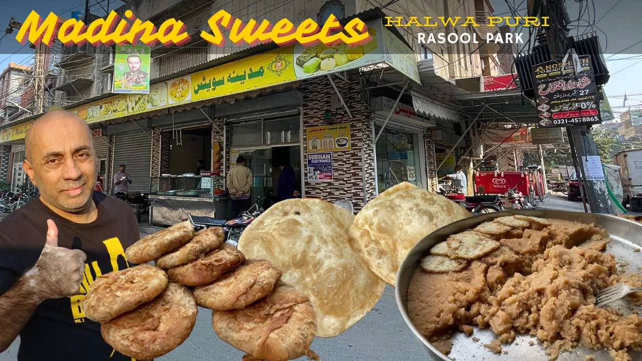 Madina Sweets Rasool Park – Fresh Gajjar Halwa & Halwa Puri | Owner’s Amazing Hospitality!