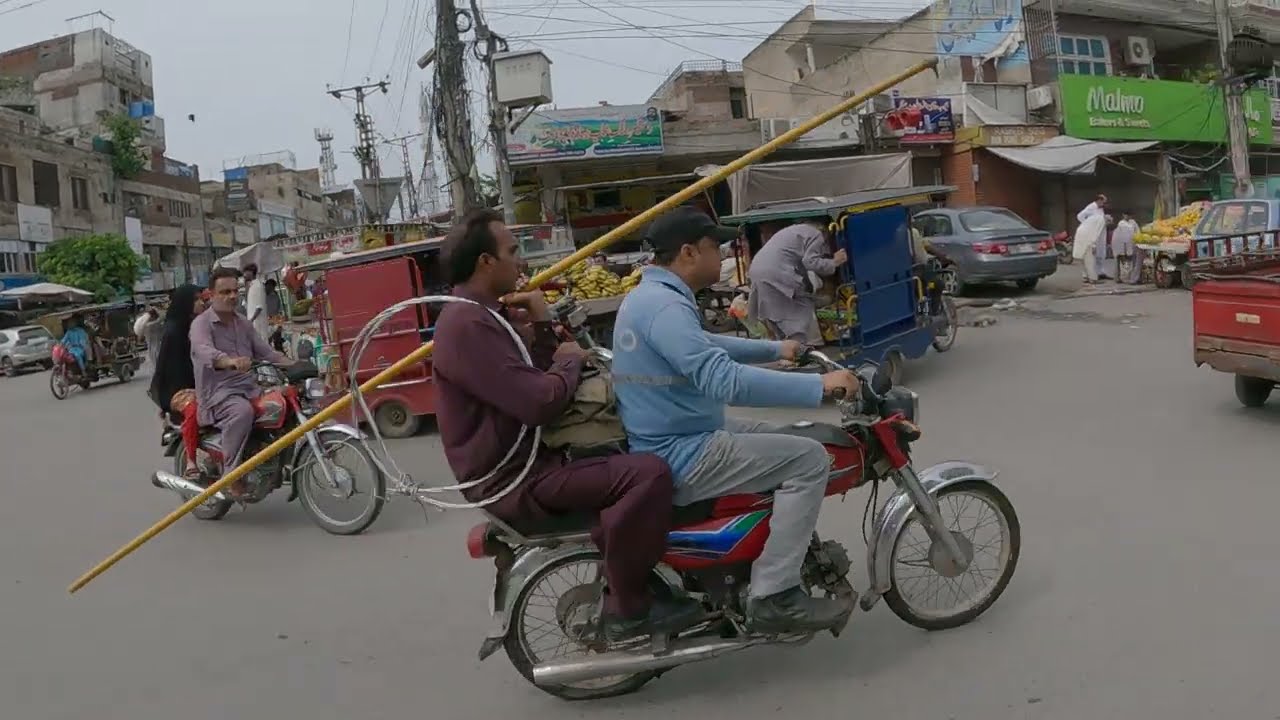 WALKING Towar Samnabad to GULSHAN RAVi | Beautiful places in Lahore | Lahore city in 8 Minutes
