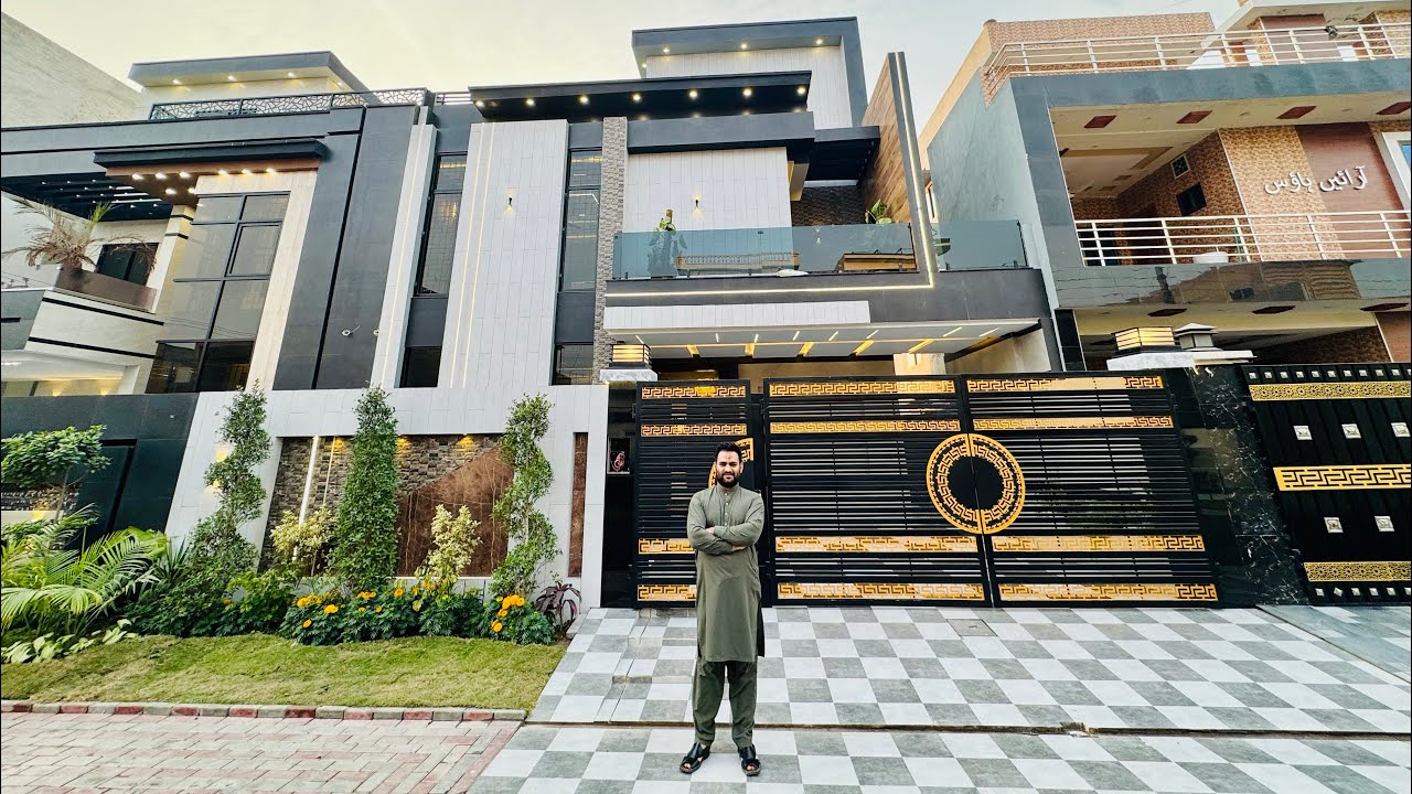Ultra Modern 10 Marla House For Sale In Al Rehman Garden Phase 2 Lahore.