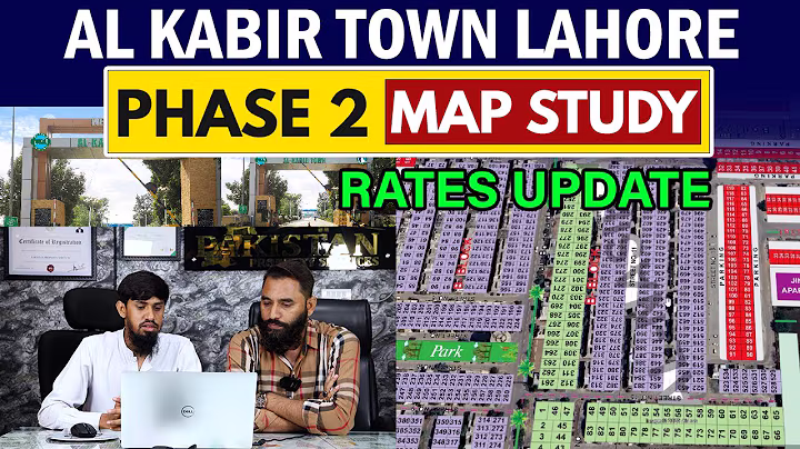 Al Kabir town Lahore Phase 2 | Map Study | Block wise Current Prices Update | September 202