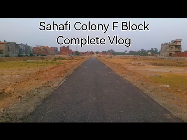 a journey through Lahore press club housing society harbanspura and sahafi colony f block