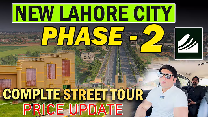 New Lahore City Phase 2 | Latest Street Tour & Prices Update | Complete Analysis | New Drone Footage