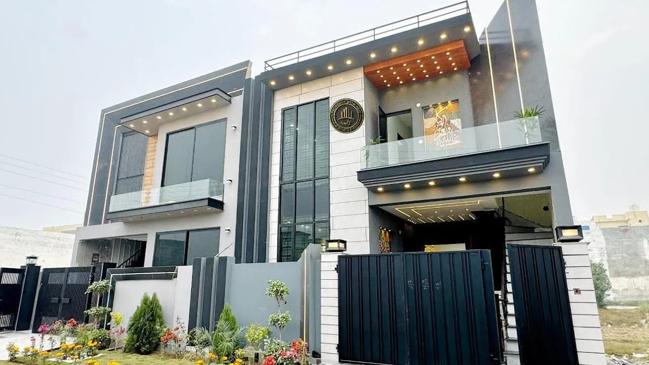 5 Marla Park Facing House for sale in Al Haram Garden Lahore | Duplix Homes
