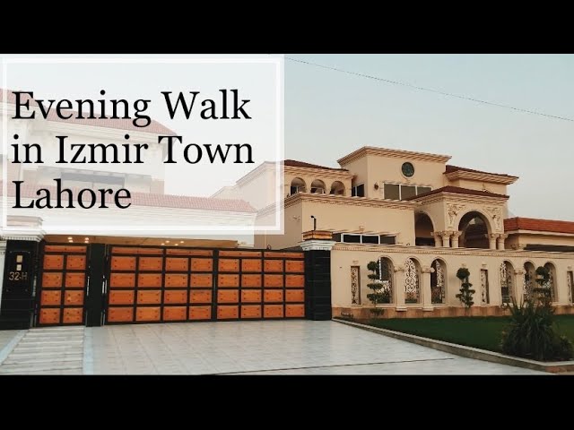 [4k] Izmir Town, Lahore full tour | Pakistan ????