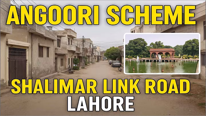 Angoori Scheme Lahore | Life on Shalimar Link Road | Old Residential Area  #lahorepropertyscape