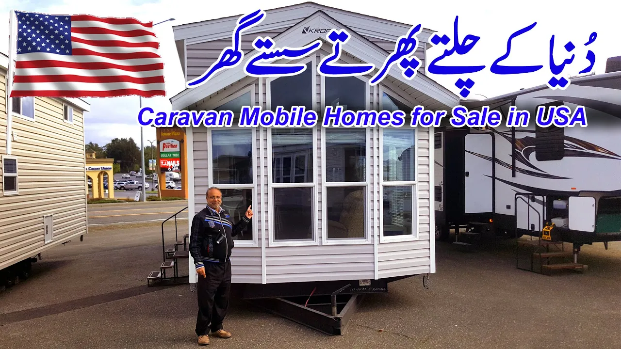 Caravan Mobile Houses for Sale in USA An amazing visit with Amarjit Chahal of Vancouver Canada