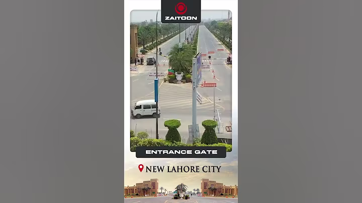 New Lahore City Main Entrance #newlahorecity #zaitooncity #lahore