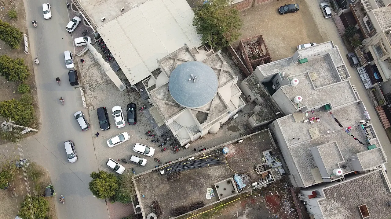 Drone View of Bankers & State Life Housing Society Lahore