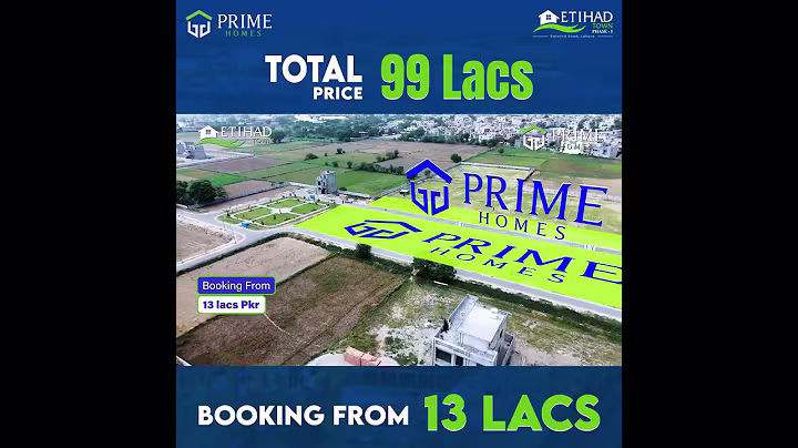 Prime Homes Etihad Town Lahore Please watch decide buy plot enjoy life & subscribe channel please