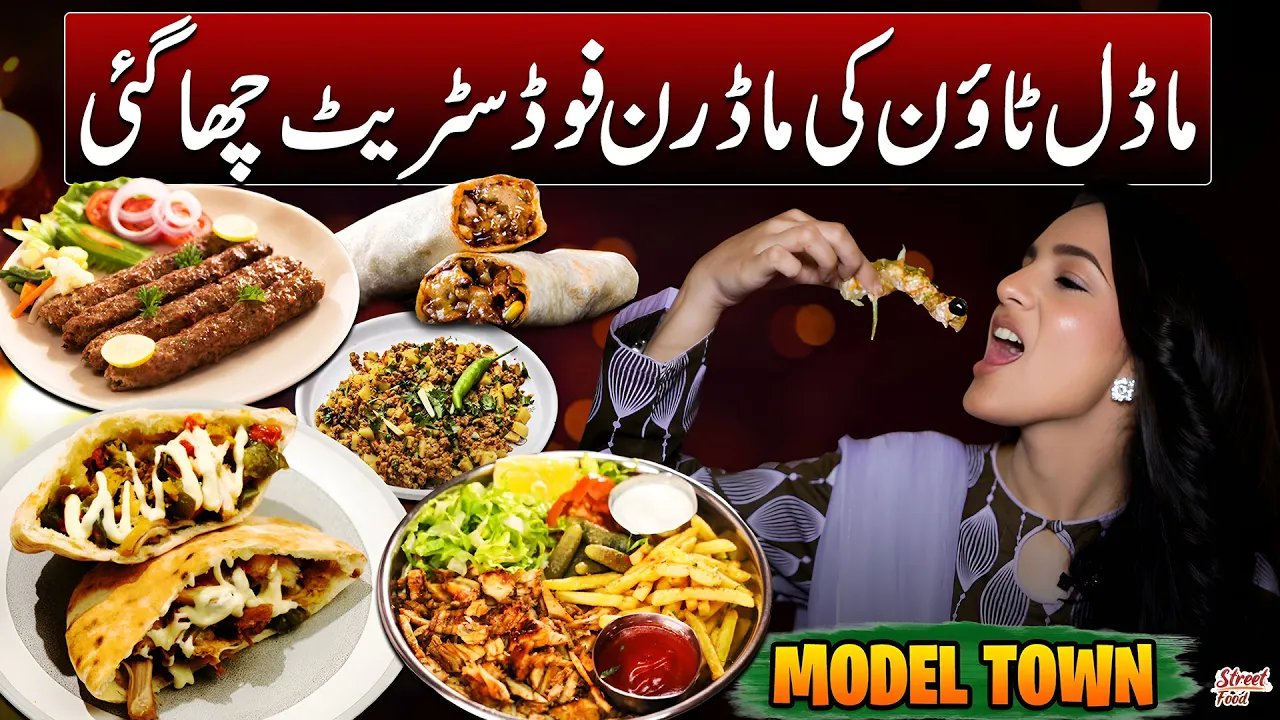 Mouthwatering Model Town Food Street | Rizwan Pocket Showarma + Sholay Restaurant | Street Food