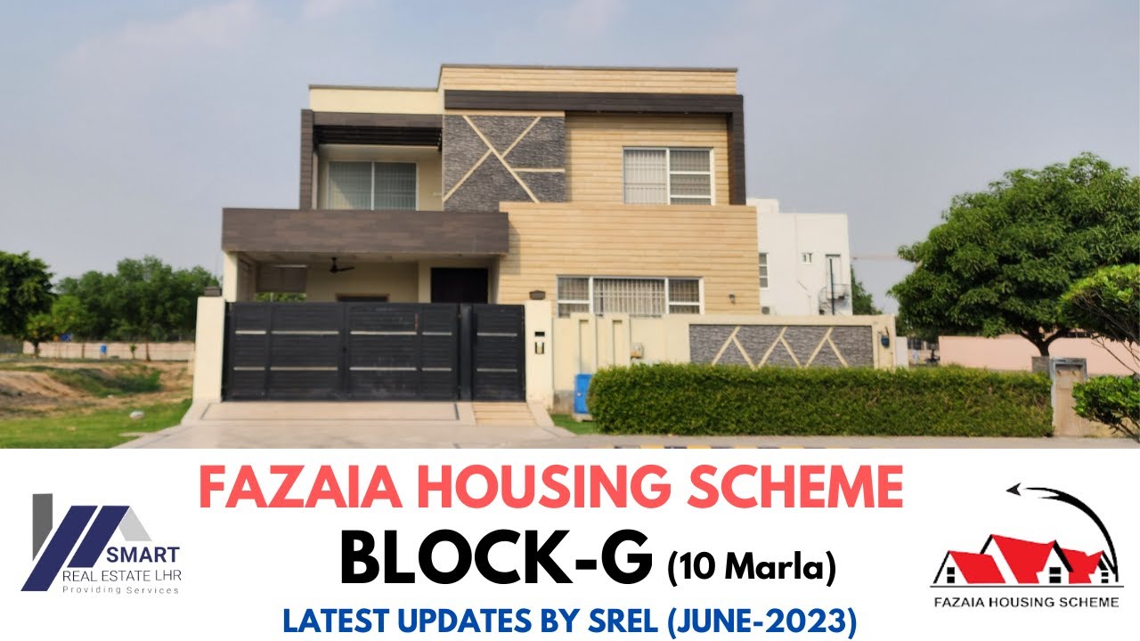 FAZAIA HOUSING SCHEME | PHASE-1 | BLOCK-G (10-MARLA) | VISIT BY SREL | JUNE 2023