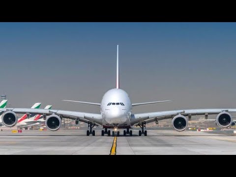 Emirates Boeing777-A320-A380 Landing and takeoff( 2023 )Lahore Allama Iqbal international airport 4K
