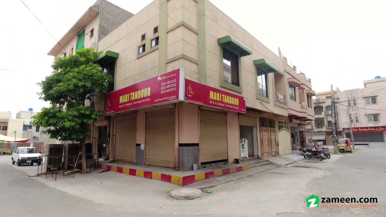 3.5 MARLA CORNER BUILDING FOR SALE IN GULSHAN E LAHORE LAHORE