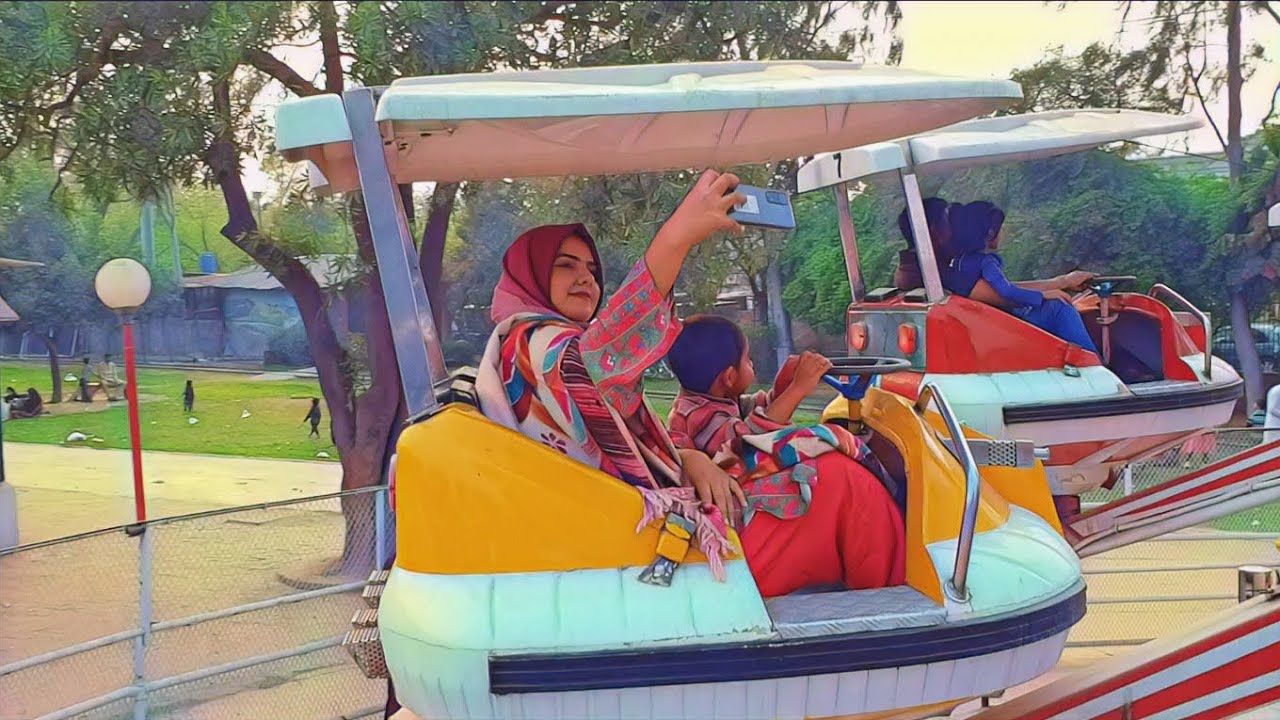 Gulshan Iqbal Park Lahore | Alam Iqbal Town Lahore | Swings Play Land | Zipline | RehanAhmedKhan-RAK