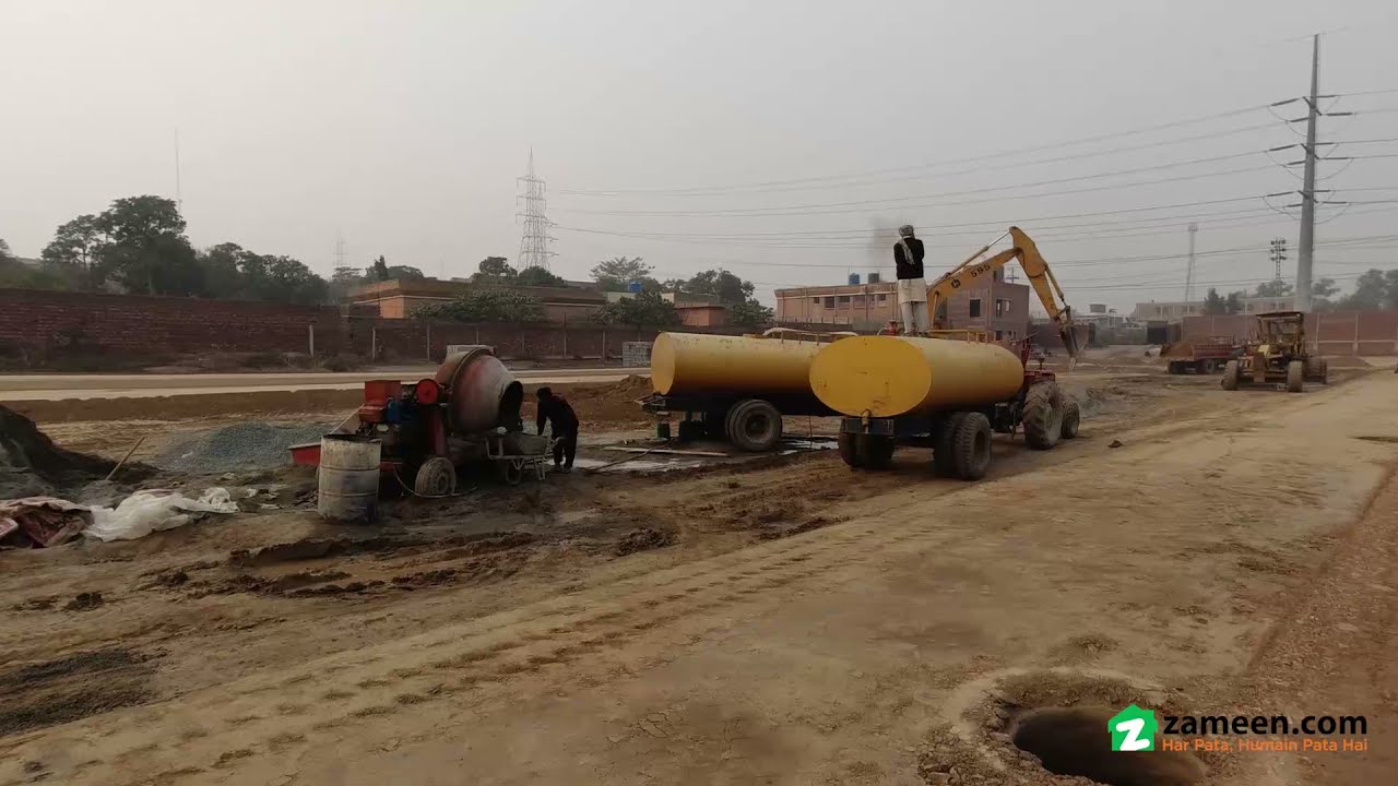 3 MARLA RESIDENTIAL PLOT FOR SALE IN CANAL VALLEY LAHORE