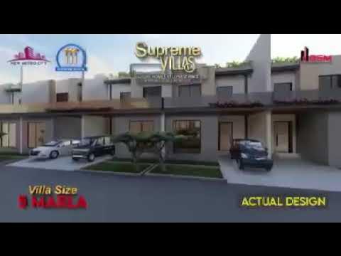 New Metro City Kharian / Srai Alamgir | Supreme Villas | Actual Design