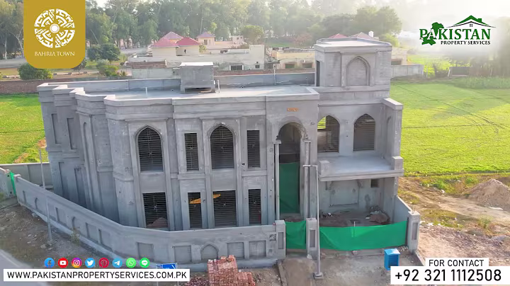 Bahria Town Lahore Sector H New Drone Footage January 2025 | Development Update | PPS