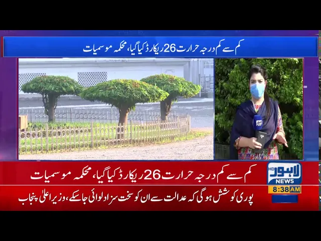 Met Dept forecast hot weather in Lahore