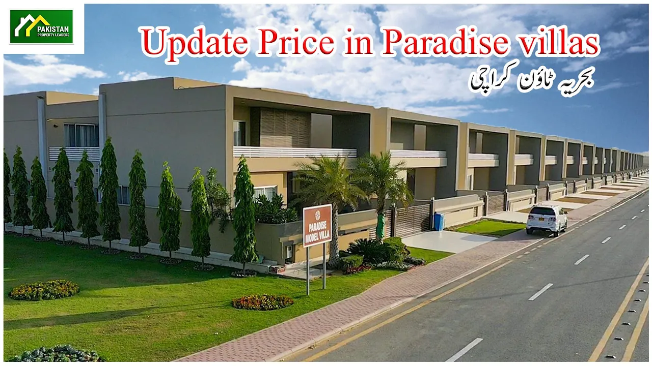 Update Price in Paradise villas