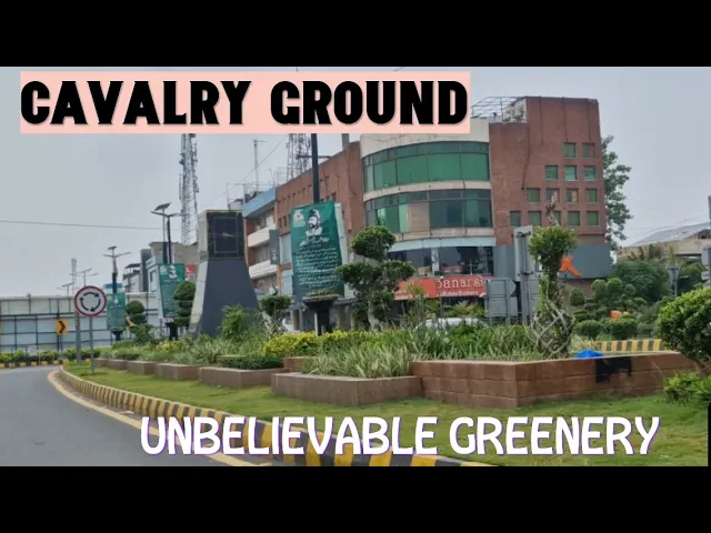 Are we in Malaysia,no its Cavalry Ground, which is undoubtedly one of most green areas of Lahore. 🤩