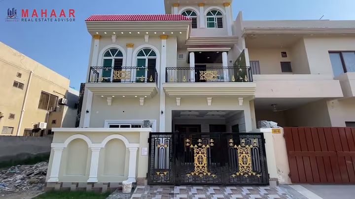 5 Marla Brand New Spanish House For Sale in Canal Garden Lahore