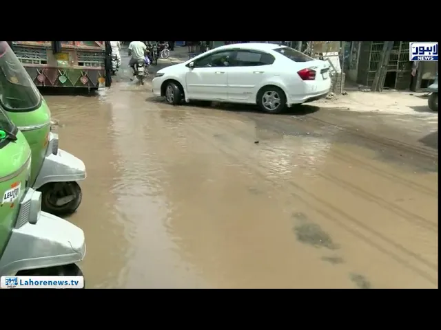 Bad sewage system in Bagh Gul Beghum area