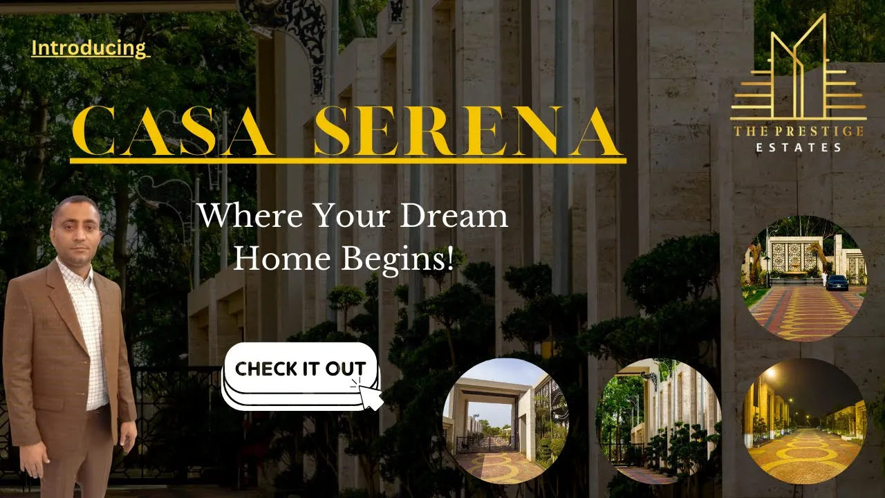 Ideal Opportunity to Build Your Dream Home in Lahore. CASA SERENA