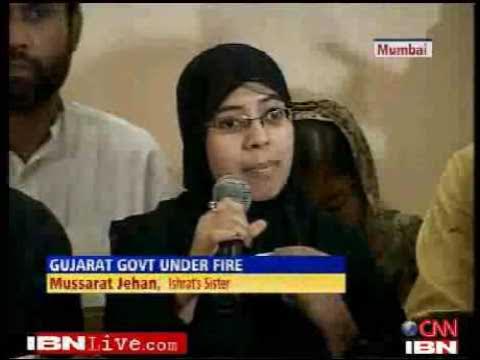 Gujarat  govt denies Ishrat report; family seek justice
