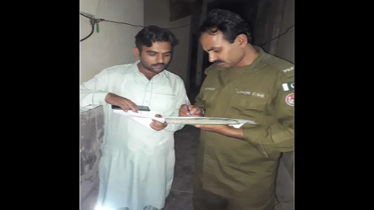 Police search operation in area of Defense A