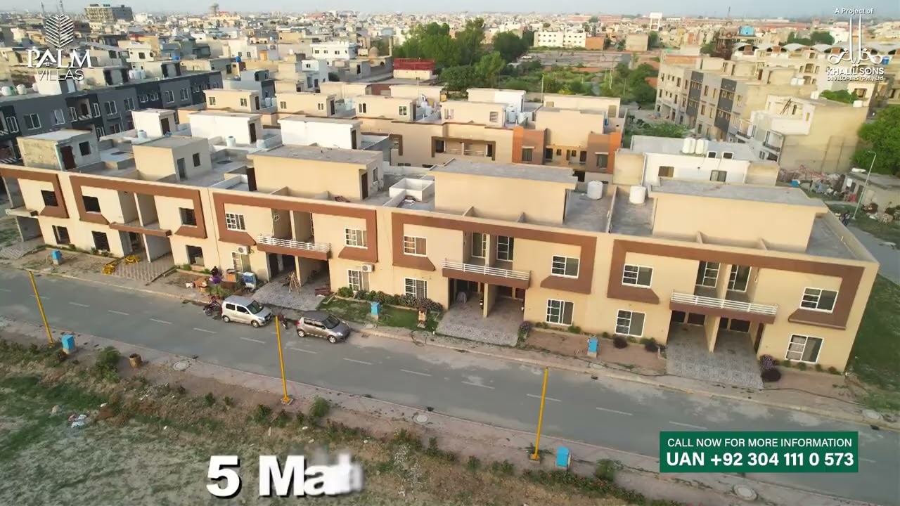 Palm Villas: Redefining Modern Living with Unmatched Quality.  | Khalil Sons Developers