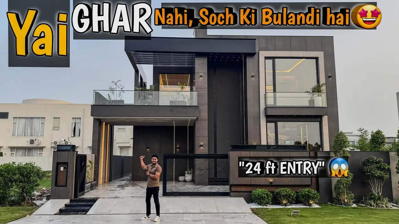 Inside The Legacy – DHA Lahore’s Most Iconic 1 Kanal Ultra Luxury House For Sale!