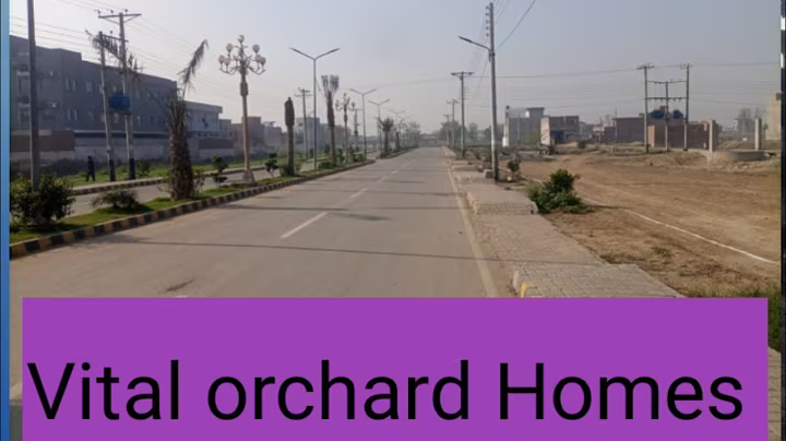 Vital Orchard DD Block || plot Available|| LDA Approved Scheme