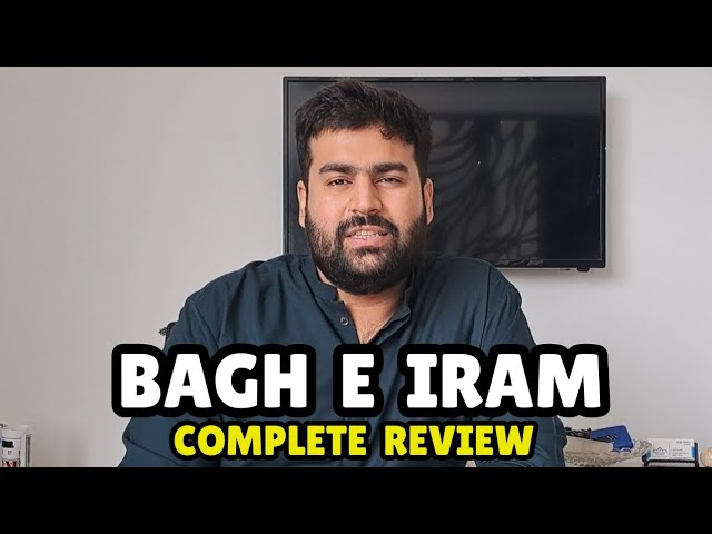 BAGH E IRAM HOUSING SOCIETY LAHORE COMPLETE REVIEW #bagheiram #mustaqeemproperties