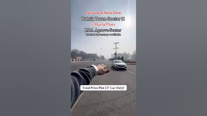🔥 Sector H Bahria Town: 5-8 Marla Open Plots | No Tax No Fee!