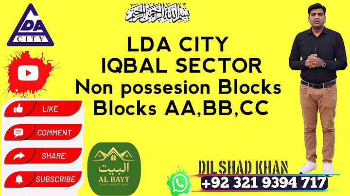 "Invest in LDA City Lahore - Iqbal Sector AA, BB & CC Blocks | Affordable Plots Near Ring Road"