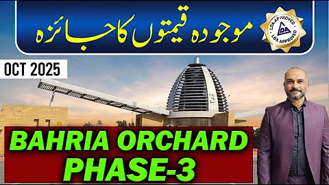 Bahria Orchard Phase 3 Street Tour |  Development Update & Current Plot Prices | Oct 2025