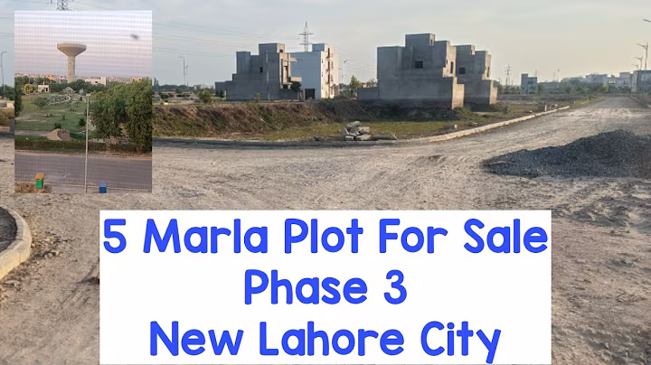 5 Marla Plot For Sale in Lahore | New Lahore City Phase 3