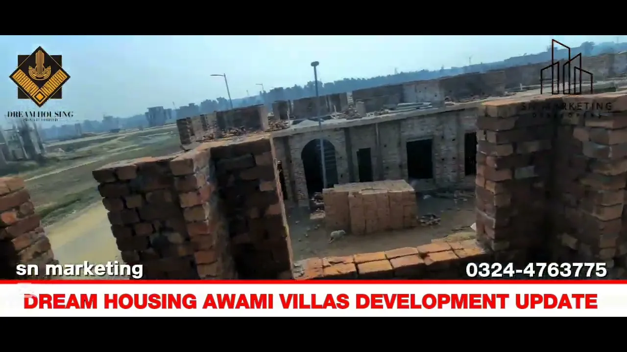 Dream housing society Opposite superior university raiwind road lahore LDA approved  AWAMI VILLAS
